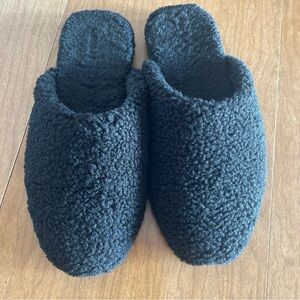Bombas Women’s Sunday Mule Slipper 10 Fleece Sherpa Slides Memory Foam Comfort